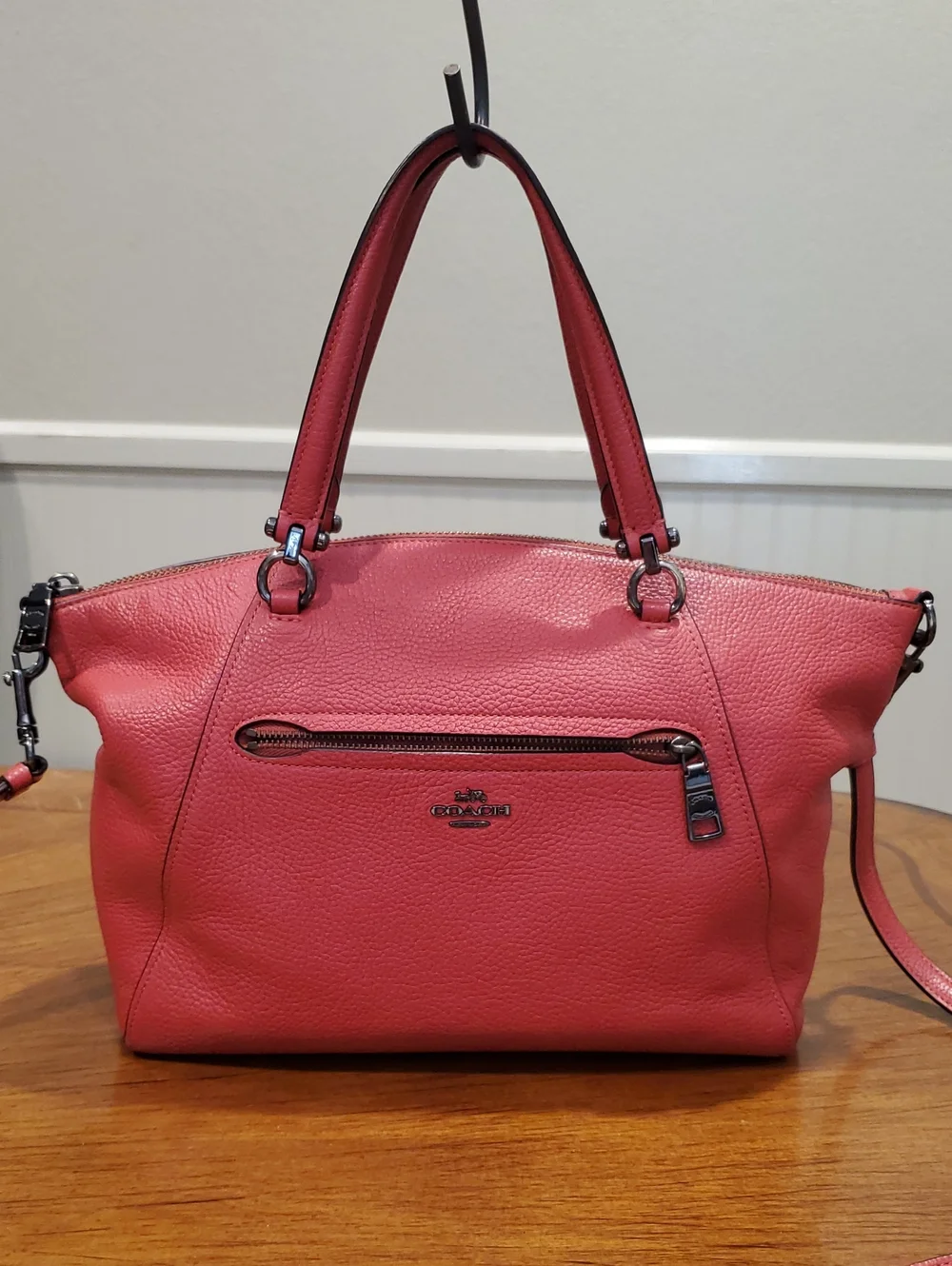 Coach Fuschia Pink Prairie Satchel Bag